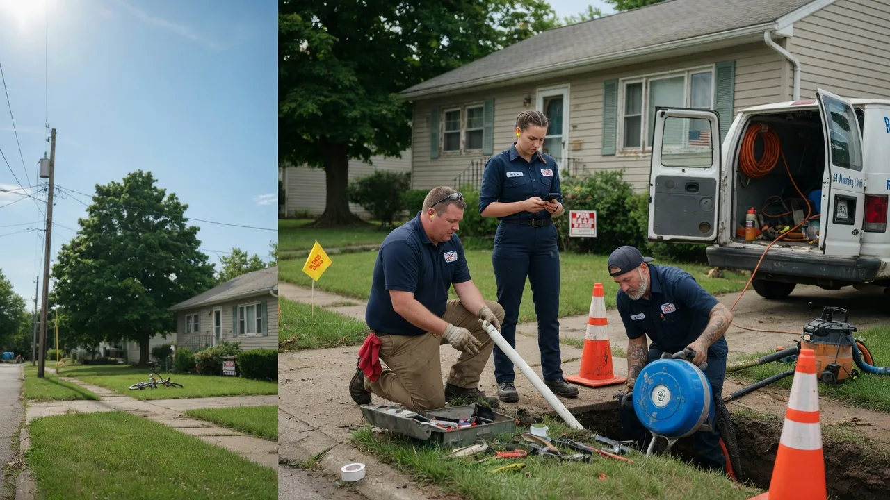 Sewer Line Repair in Farmington, IL near me